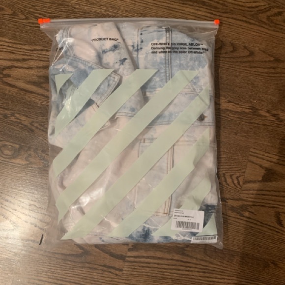 OFF-WHITE denim arrows button down shirt bleached - Picture 4 of 8